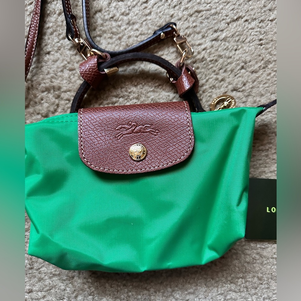 Longchamp
Women's green Le Pliage Original pouch